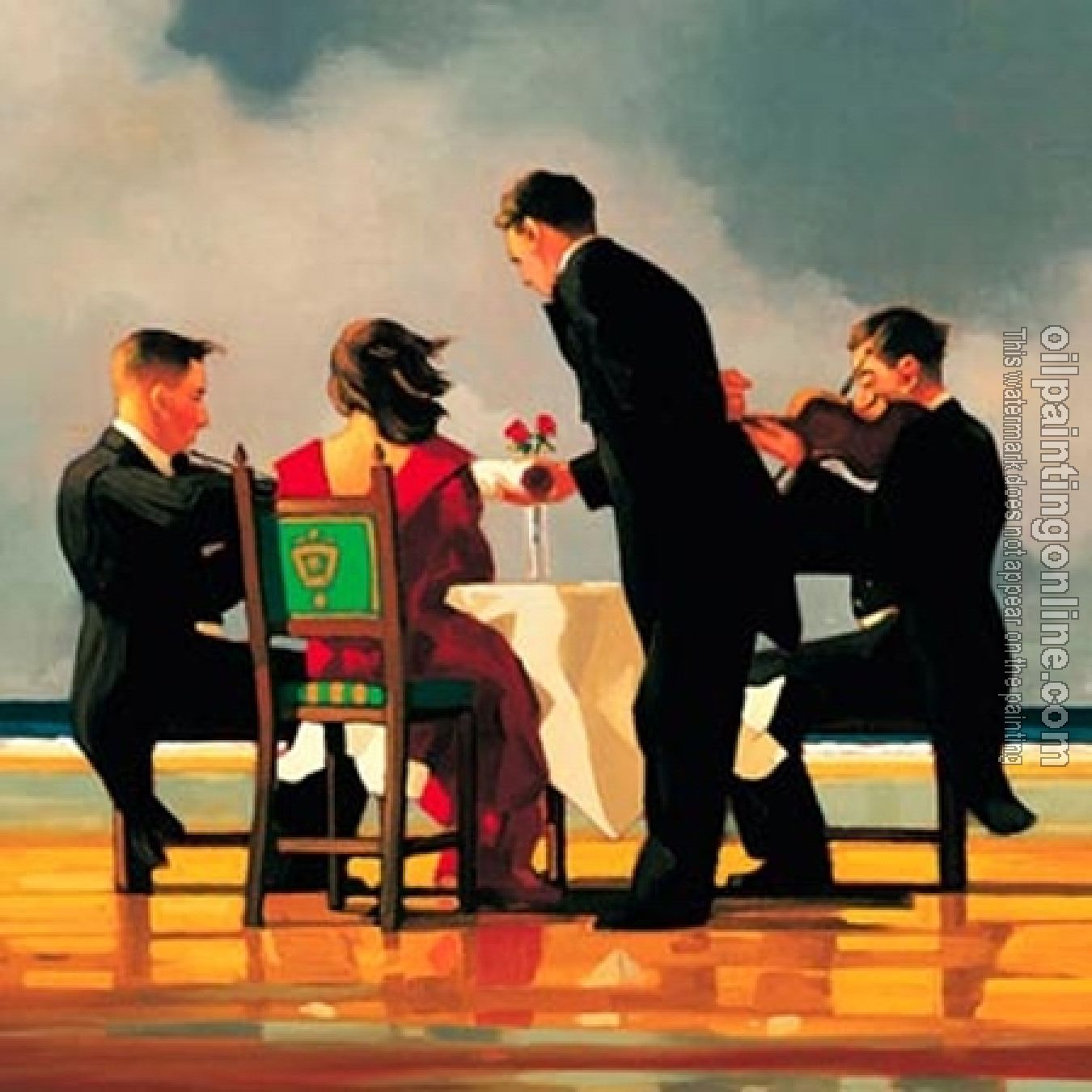 Jack Vettriano - Oil Painting